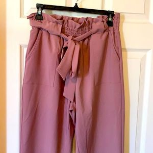 Beautiful mauve high waisted pants